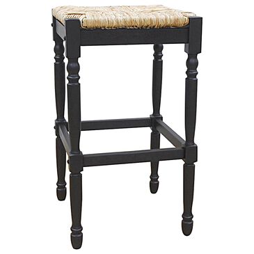 Carolina Chair and Table Hawthorne 29" Barstool in Antique Black, , large
