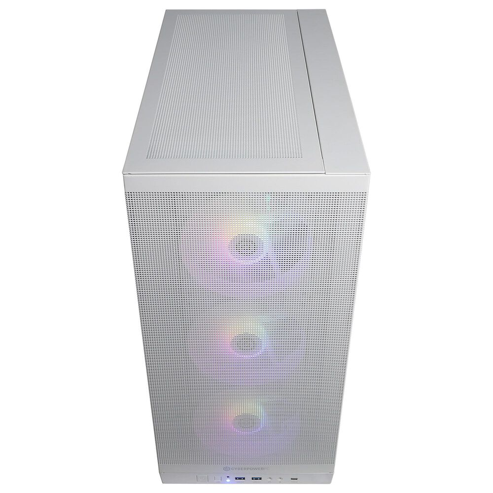 CyberPowerPC Gamer Supreme Gaming Desktop | AMD Ryzen 7 7800X3D - 32GB RAM - NVIDIA GeForce RTX 5060 Ti Graphics - 2TB SSD in White, , large
