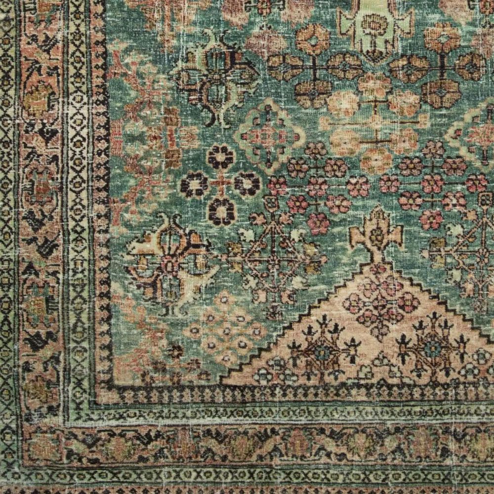 Magnolia Home Sinclair 2&#39;3&quot; x 7&#39;6&quot; Turquoise and Multicolor Runner, , large
