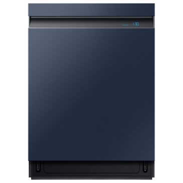 Samsung Smart Bespoke Linear Wash 39dBA Dishwasher in Fingerprint Resistant Navy Steel, , large