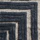 Loloi II Hagen 3"7" x 5"7" Blue and White Area Rug, , large
