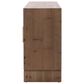 Timeless Designs Lafayette 4-Door Sideboard in Natural and White Washed, , large