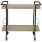 OSP Home Maxell Serving Cart in Ash and Black, , large