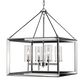 Golden Lighting Smyth 4-Light Chandelier in Chrome, , large