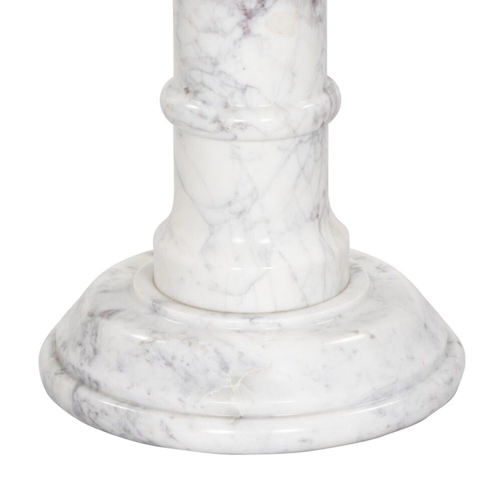Four Hands Cyprus End Table in White, , large