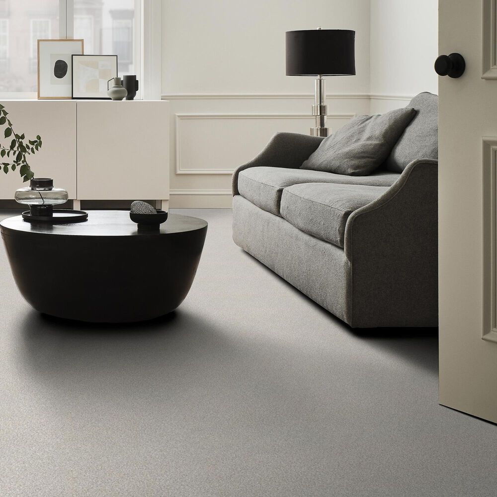 Shaw Tonal Comfort Blue Carpet in Quiet Time, , large