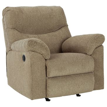Ashley Alphons Manual Rocker Recliner in Briar, , large
