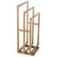 Maple and Jade Modern Closet Quilt Rack in Brown, , large