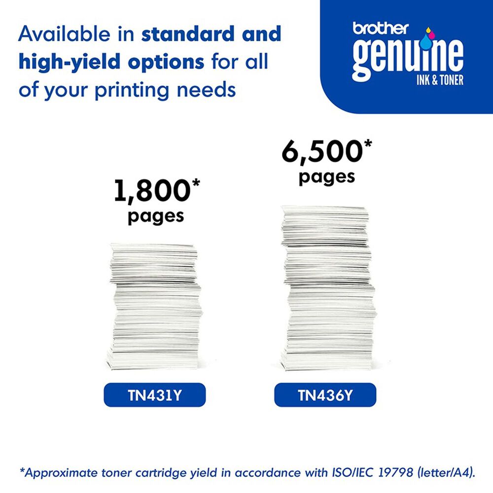 Brother Super High-yield Toner Cartridge in Yellow, , large