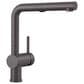 Blanco Linus 1.5 GPM Low-Arc Pull-Out Kitchen Faucet in Cinder, , large