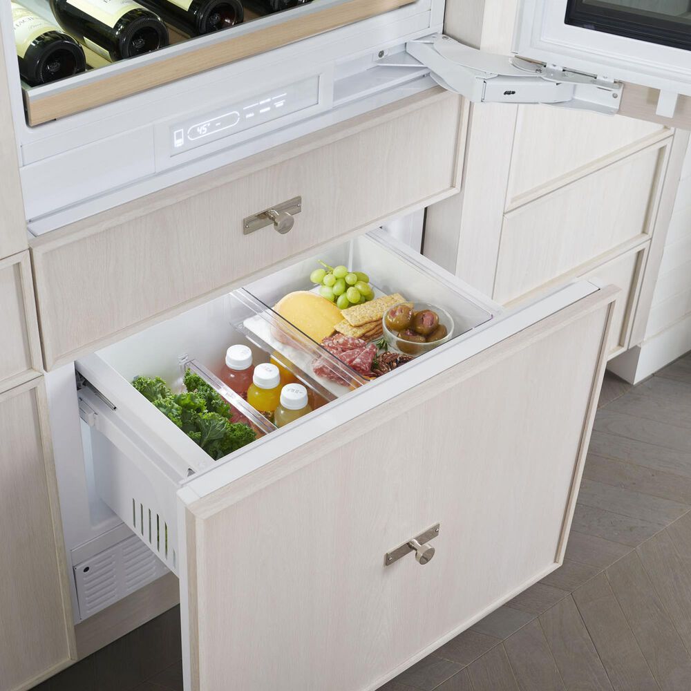 Monogram 30&quot; Integrated Glass Door Refrigerator for Single or Dual Installation, , large