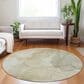 Dalyn Rug Company Ravenna RN12 8" Round Putty Area Rug, , large