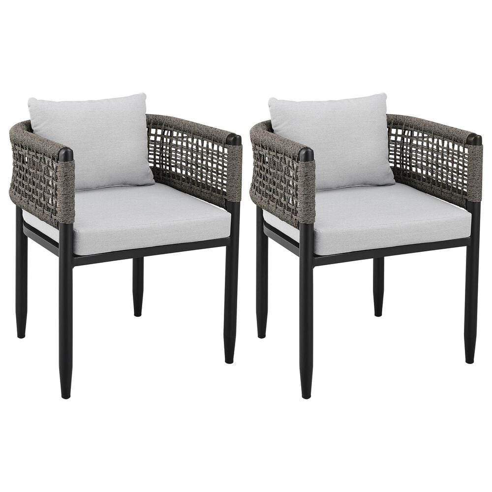 Blue River Felicia Patio Dining Chair in Black &#40;Set of 2&#41;, , large