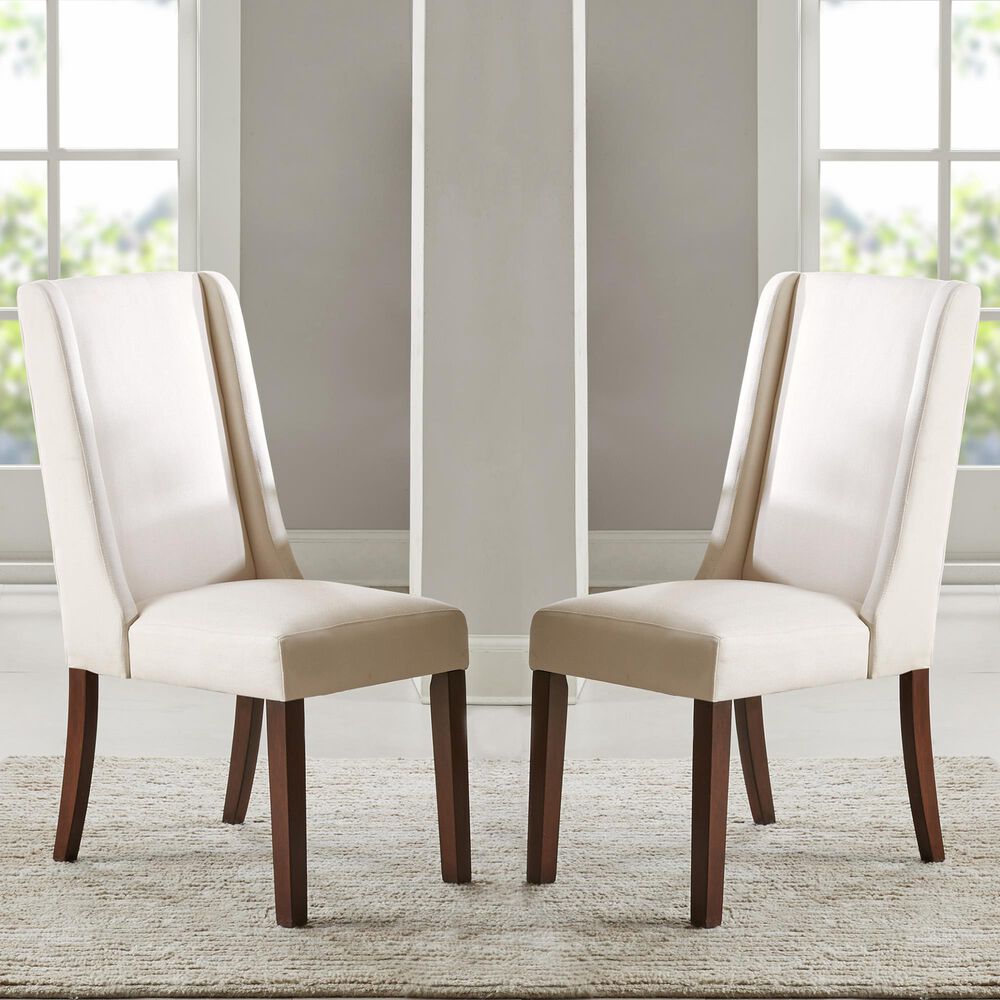 Hampton Park Brody Dining Chair in Cream (Set of 2), , large