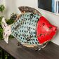 Maple and Jade Vintage Fish Sculpture in Blue, , large