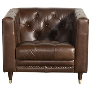 Sienna Designs Leather Chair in Patina Cocoa, , large