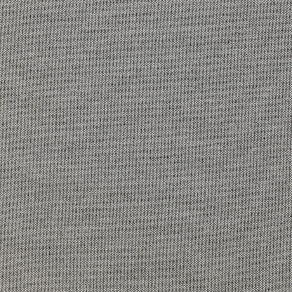 Armen Living Crown Patio Swivel Bar Stool with Dark Gray Cushion in Black, , large