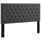 Modway Helena Upholstered Full/Queen Headboard in Gray, , large