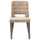 Baxton Studio Magy Side Chair in Greywashed and Brown, , large