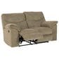 Ashley Alphons Manual Reclining Loveseat in Briar, , large