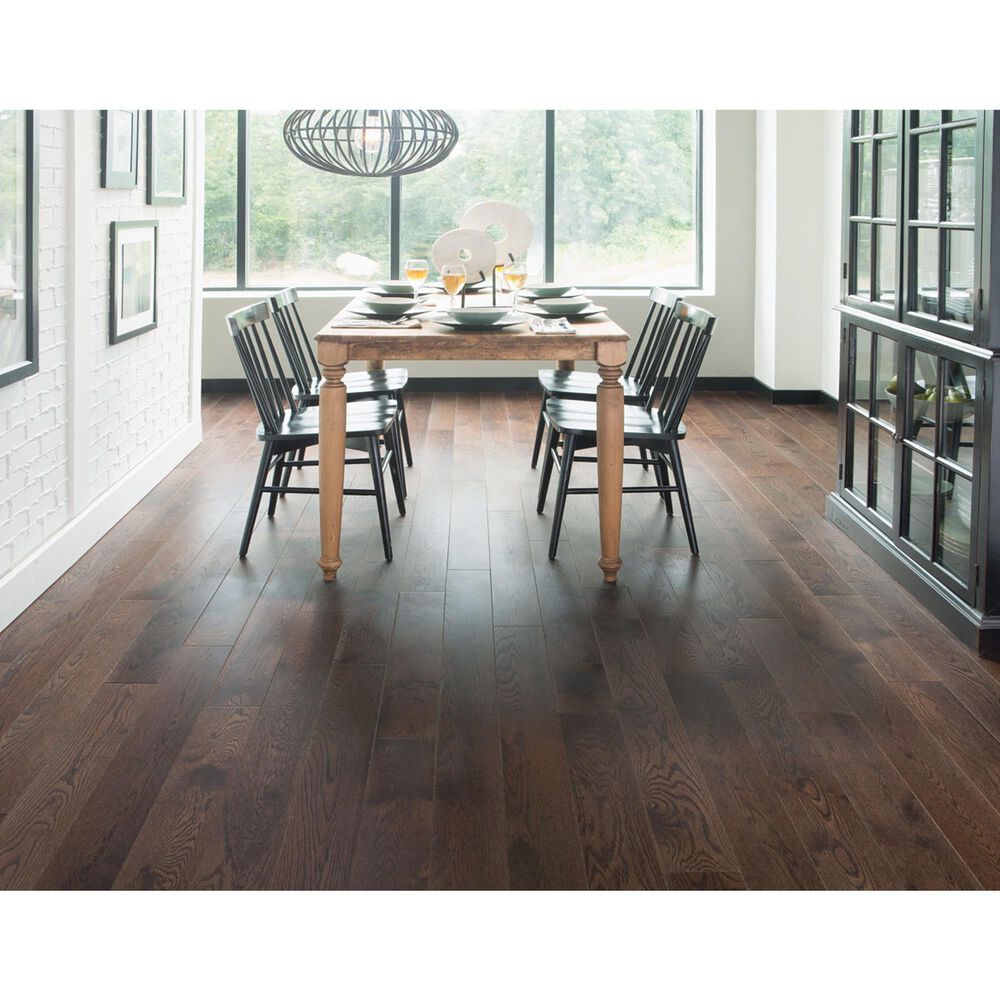 Mullican Flooring Wexford Espresso 5&quot; Oak Solid Hardwood, , large