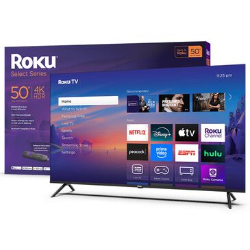 Roku 50" Class Select Series 4K LED in Black - Smart TV, , large