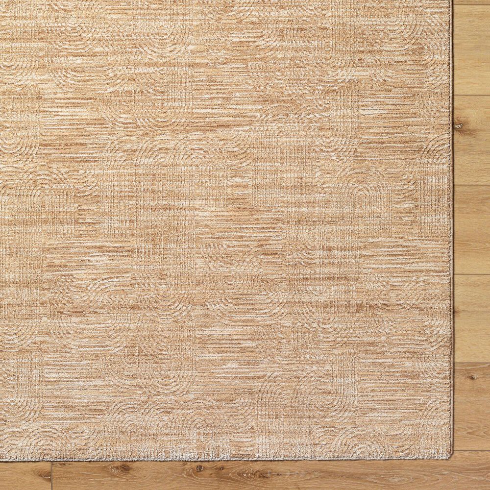 Surya Masterpiece MPC-2310 Beige, Tan and Medium Brown 6'7" x 9'6" Area Rug, , large