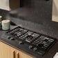 KitchenAid 36" Gas Cooktop with Premium Weighted Knobs in Black Ore, , large