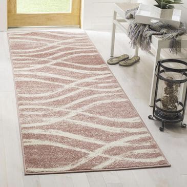 Safavieh Adirondack ADR125Z 2"6" x 10" Rose and Cream Runner, , large