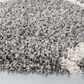 Safavieh Venus Shag VNS680J 6"7" Round Grey and Ivory Area Rug, , large