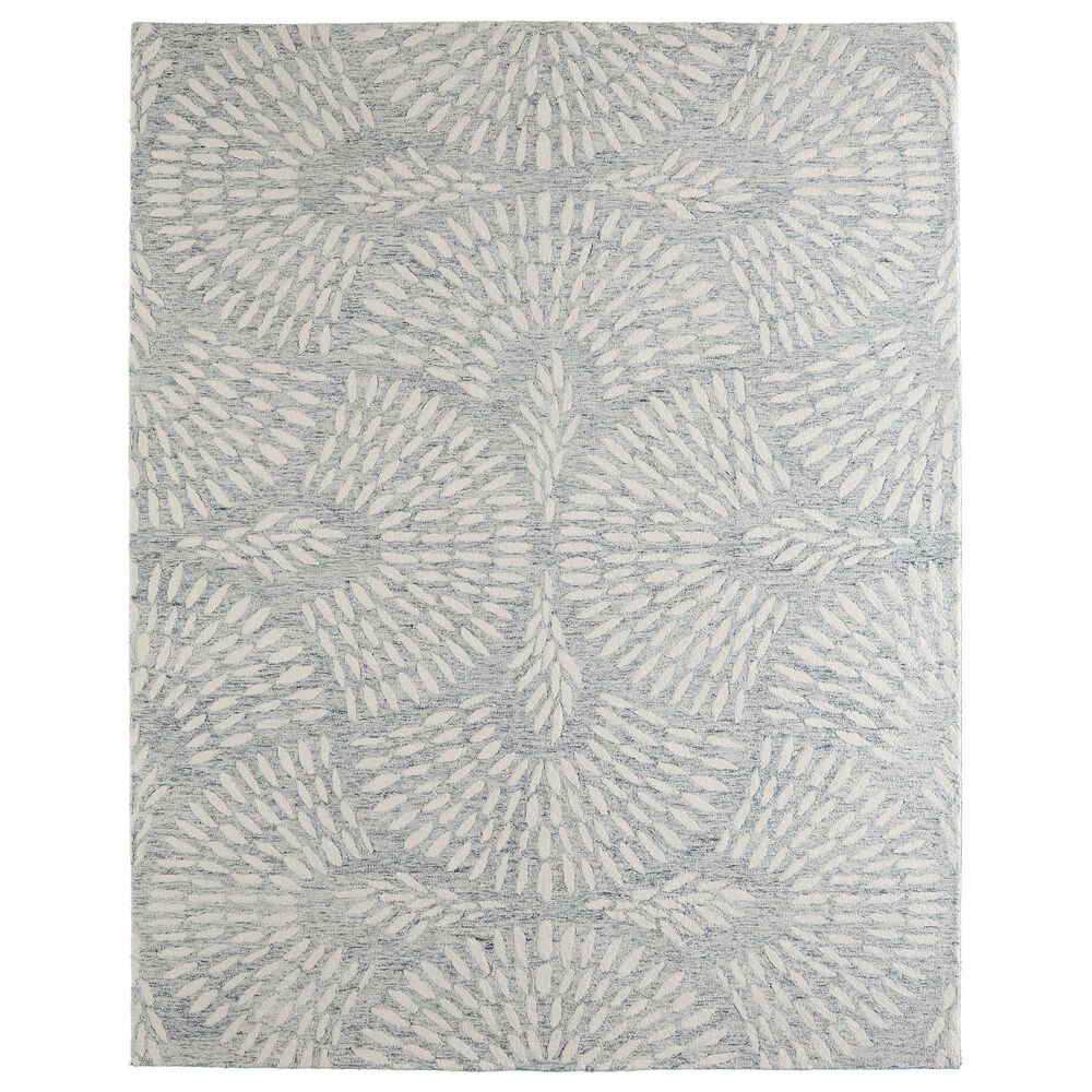 Feizy Wallace WAL8A38F Gray 2" x 3" Area Rug, , large