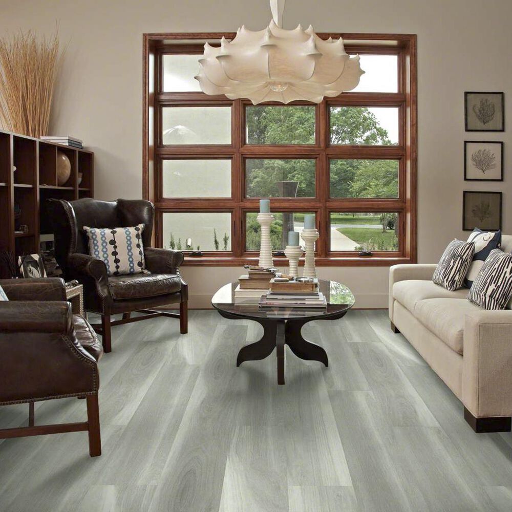 Shaw Cathedral Oak Misty 9&quot; x 59&quot; Luxury Vinyl Tile, , large