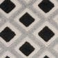 Nourison Aloha Geometric 3"6" x 5"6" Black and White Indoor/Outdoor Area Rug, , large