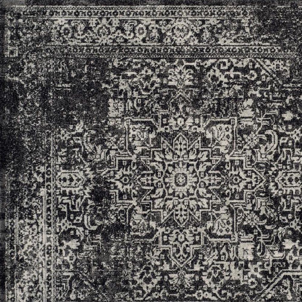 Safavieh Evoke EVK256R 10&#39; x 14&#39; Black and Grey Area Rug, , large