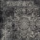 Safavieh Evoke EVK256R 10" x 14" Black and Grey Area Rug, , large