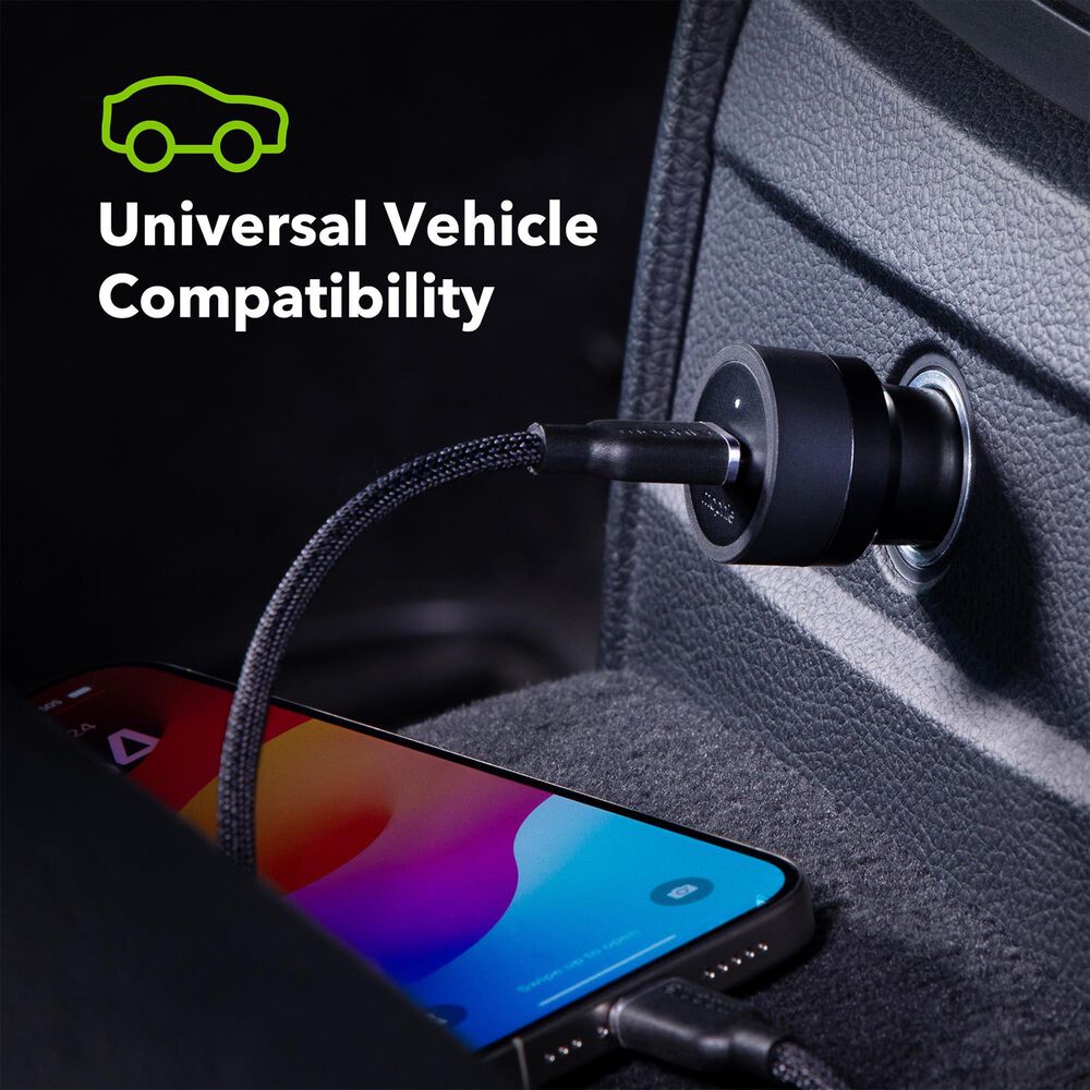 Mophie USB-C Car Charger 30W in Black, , large
