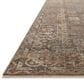 Loloi Heritage 8" x 10" Mocha and Denim Area Rug, , large