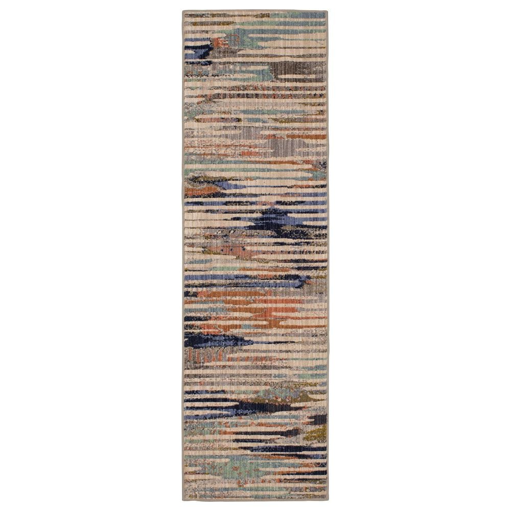 Karastan Axiom Emerge 92108-20038 2"4" x 7"10" Multicolor Runner, , large