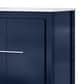 Lexora Home Lafarre 72" Double Bathroom Vanity in Navy Blue with 2 cm White Quartz Top and Rectangular Sinks, , large