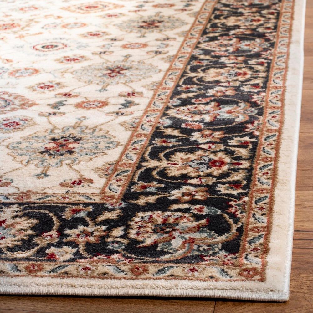 Safavieh Lyndhurst LNH332 2&#39;3&quot; x 12&#39; Cream and Navy Runner, , large