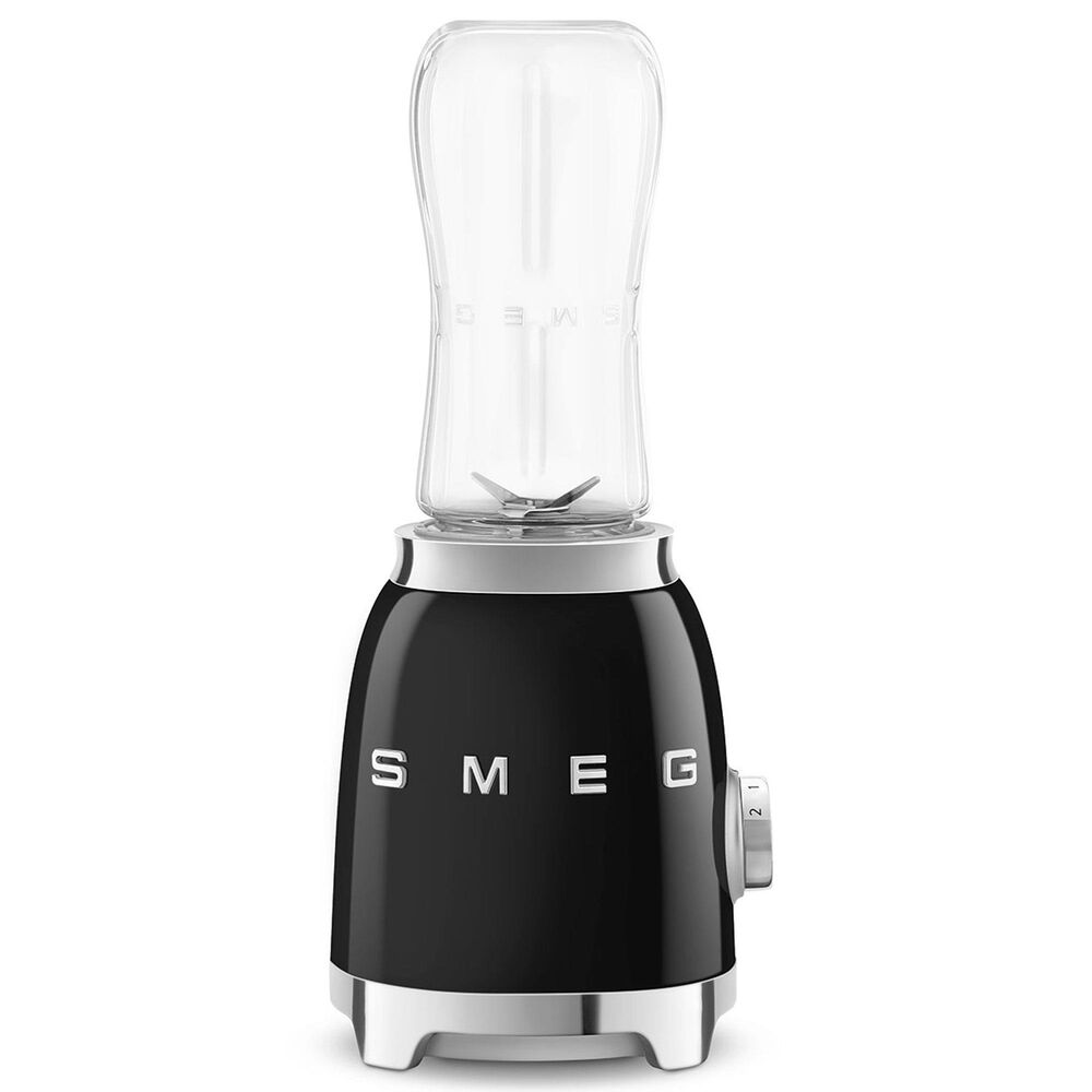 Smeg 2-Speed Personal Blender in Black and Chrome, , large