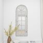 Maple and Jade 20" x 53" Wall Mirror in Distressed White, , large