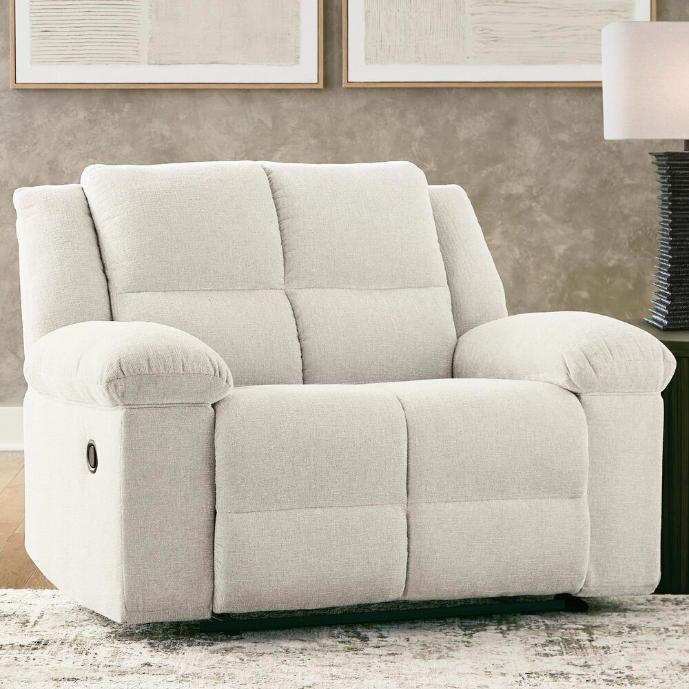Ashley Orlen Manual Zero Wall Wide Seat Recliner in Winter, , large