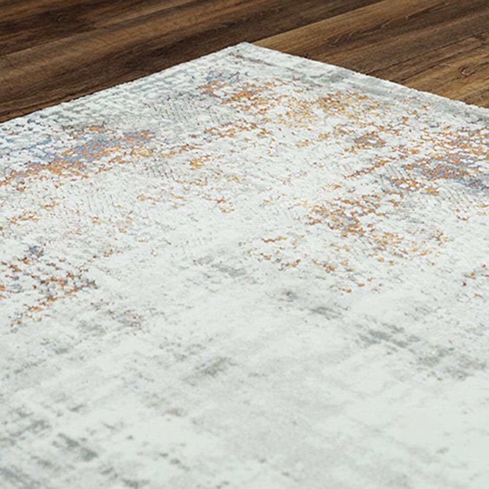 RIZZY Westchester WESWES856 5&#39;3&quot; x 7&#39;6&quot; Ivory and Multicolor Area Rug, , large