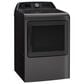 GE Profile 5.3 Cu. Ft. Top Load Washer and 7.4 Cu. Ft. Smart Electric Dryer Laundry Pair in Diamond Gray , , large