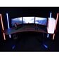 Arozzi Arena Angelo Gaming Desk in Black and Red (Box 1 of 2), , large