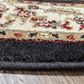 Radici USA Como 1596 Black 2"2" x 7"7" Runner, , large