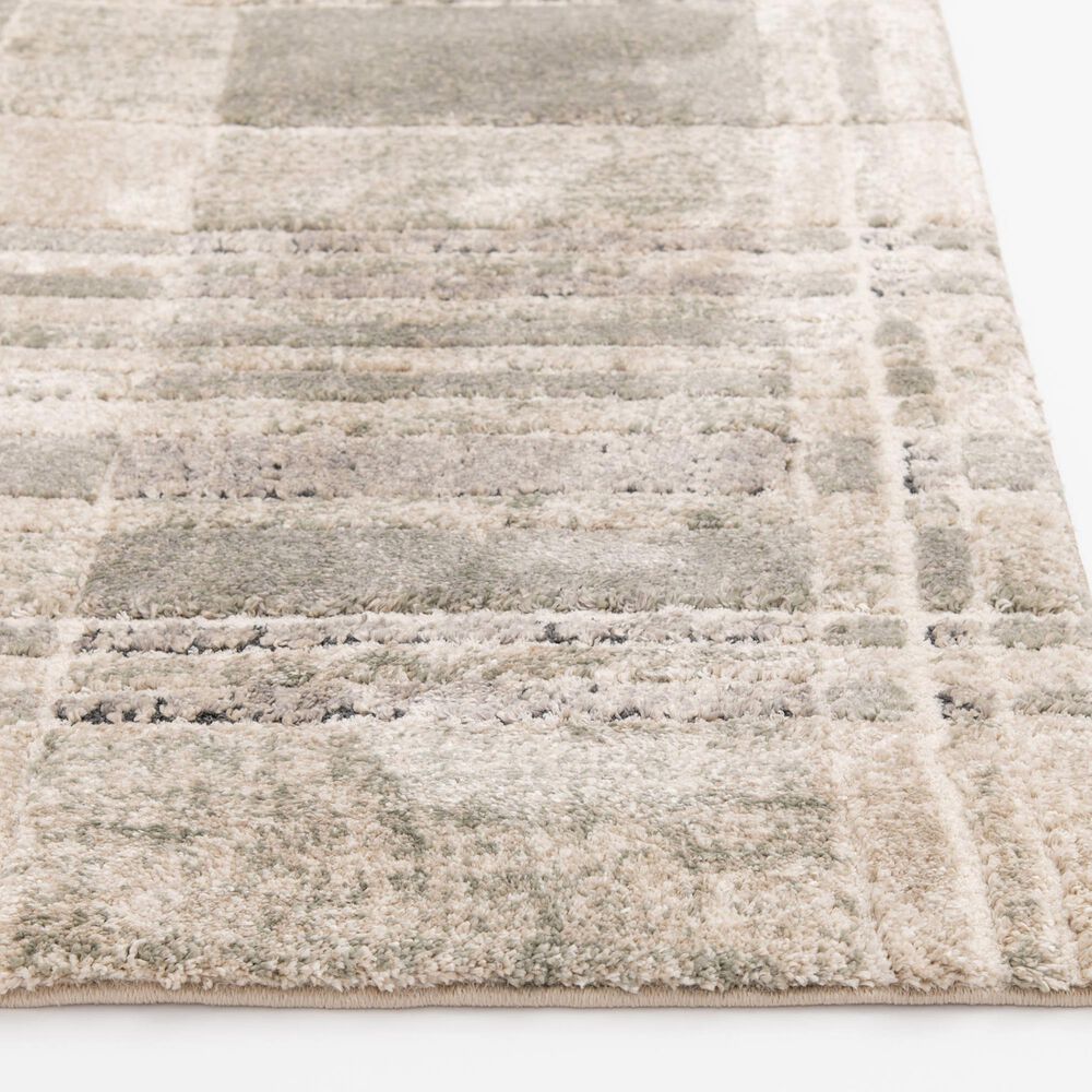 Central Oriental Stonington Reni Oatmeal and Sage 5&#39; x 7&#39;6&quot; Area Rug, , large