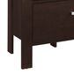 Monarch Specialties 1-Door Nightstand in Espresso, , large