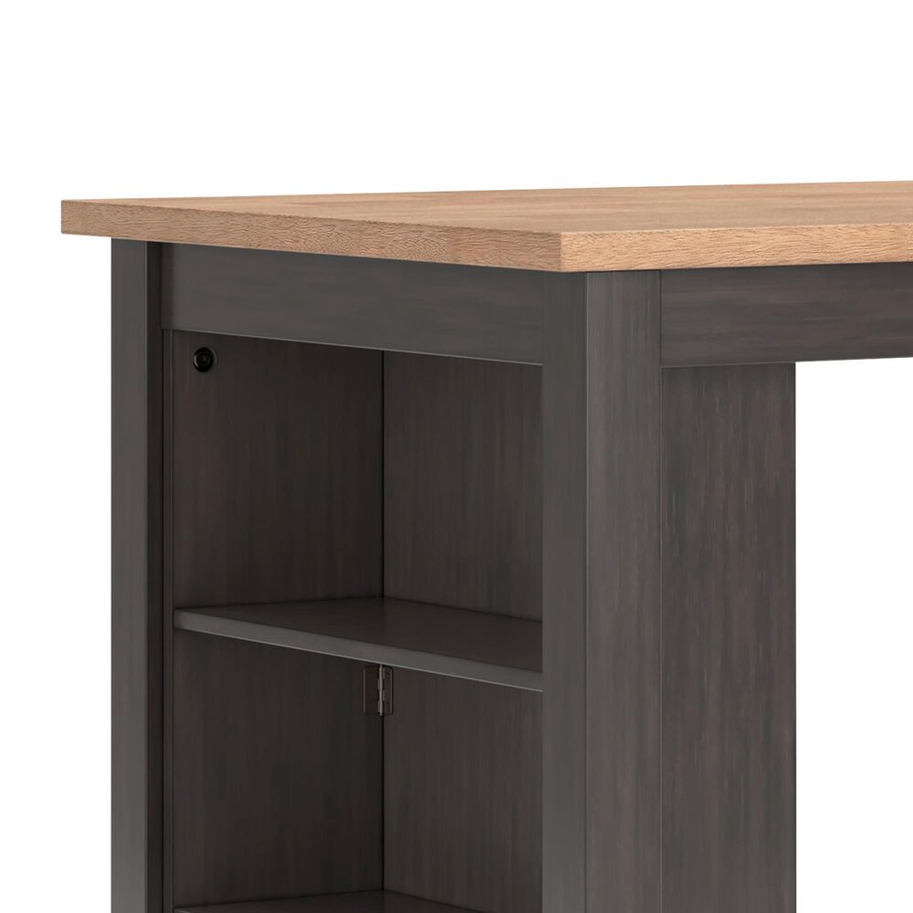 Ashley Gesthaven Counter Height Table in Light Natural and Dark Brown - Table Only, , large
